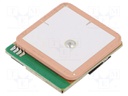 Module: GPS GLONASS/QZSS; ±2.5m; GPS; -161dBm; 3÷5.5VDC; 9.6kbps