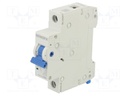 Circuit breaker; 230/400VAC; Inom: 6A; Poles: 1; Charact: B; 6kA