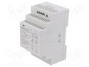 Power supply: switched-mode; 54W; 12VDC; 4.5A; 220÷240VAC; 182g