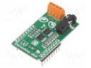 Click board; amplifier; I2C; LM48100Q-Q1 Boomer™; 3.3/5VDC