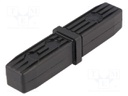 Mounting coupler; for profiles; Mat: polyamide; -30÷100°C; I: 50mm