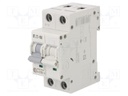 Circuit breaker; 230/400VAC; Inom: 10A; Poles: 1+N; DIN; Charact: C