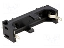 Holder; Leads: soldering lugs; Size: AAA,R3; Batt.no: 1; UL94V-0