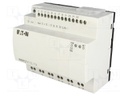 Programmable relay; OUT1: 24VDC/0,5A; IN: 12; Anal.in: 4; OUT: 8