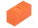 Relay: electromagnetic; SPST-NO; Ucoil: 12VDC; 16A/250VAC; 360Ω