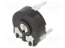 Potentiometer: mounting; single turn,horizontal; 100kΩ; 150mW