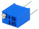 Potentiometer: mounting; multiturn; 2kΩ; 250mW; ±10%; linear