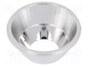 Spotlight; round; Mat: polycarbonate; Mounting: glue; H: 14.8mm