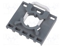 Mounting unit; 22mm; front fixing