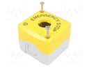 Enclosure: for remote controller; X: 68mm; Y: 68mm; Z: 53mm
