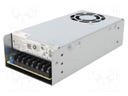 Power supply: switched-mode; modular; 240W; 24VDC; 21.6÷26.4VDC