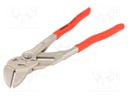 Pliers; universal wrench; 250mm; chrome-vanadium steel