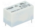 Relay: electromagnetic; SPST-NO; Ucoil: 12VDC; 8A/250VAC; 8A/30VDC