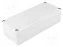 Enclosure: multipurpose; X: 70mm; Y: 165mm; Z: 45mm; S-8100; IP66