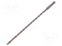 Drill bit; for concrete; Ø: 6.5mm; L: 260mm; metal