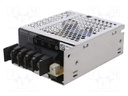 Power supply: switched-mode; 25W; 5VDC; 5A; OUT: 1; 99x82x35mm; 250g