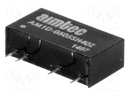 Converter: DC/DC; 1W; Uin: 4.5÷5.5V; 5VDC; Iout: 200mA; SIP7; 2.3g