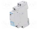 Contactor: 2-pole installation; 25A; 230VAC; NC x2; DIN; -10÷50°C