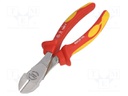 Pliers; side,cutting,insulated; 180mm; 1kVAC