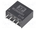 Converter: DC/DC; 1W; Uin: 5V; 5VDC; Iout: 200mA; SIP; 11.68x9.65x6mm