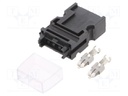 Fuse acces: fuse holder; Colour: black; 80V