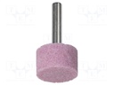 Grindingstone; 24mm; Mounting: rod 6mm; Kind of file: cylindrical