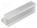 Heatsink: extruded; TO220; natural; L: 94mm; W: 30mm; H: 31mm; 5.1K/W