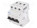 Circuit breaker; 400VAC; Inom: 25A; Poles: 3; DIN; Charact: D; 6kA