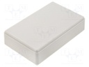 Enclosure: multipurpose; X: 58mm; Y: 92mm; Z: 23mm; CP-20; ABS; grey