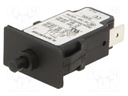 Circuit breaker; Urated: 240VAC; 48VDC; 3.5A; SPST; Poles: 1