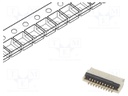 Connector: FFC (FPC); horizontal; PIN: 10; ZIF; SMT; 30V; 0.4A; H: 1mm