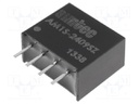 Converter: DC/DC; 1W; Uin: 21.6÷26.4V; 9VDC; Iout: 110mA; SIP4; 1.8g