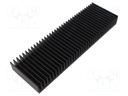 Heatsink: extruded; grilled; black; L: 75mm; W: 245mm; H: 25mm