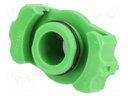 Syringe adapter; 30/55ml; Colour: green