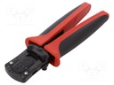 Tool: for crimping; terminals; 0.22÷0.75mm2; 20AWG÷22AWG