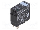 Relay: solid state; Ucntrl: 18÷32VDC; 3A; 24÷280VAC; socket