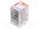Relay: electromagnetic; 4PDT; Ucoil: 120VAC; 6A/250VAC; 6A/24VDC