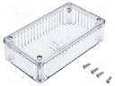 Enclosure: multipurpose; X: 62mm; Y: 112mm; Z: 27mm; 1591; IP54