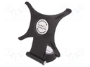 Tablet holder; black; Mounting: free-standing handle