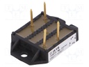 Single-phase bridge rectifier; Urmax: 1.2kV; If: 19A; Ifsm: 35A