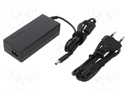 Power supply: switched-mode; 19.5VDC; 3.34A; 65W; for notebooks