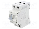 Circuit breaker; 230/400VAC; Inom: 16A; Poles: 1+N; DIN; Charact: B