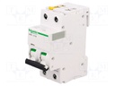 Circuit breaker; 400VAC; Inom: 13A; Poles: 2; DIN; Charact: B; 6kA