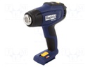 18VDC; Tool: electric hot shrink gun; 400÷550°C