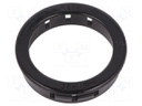 Grommet; Ømount.hole: 44.5mm; Øhole: 35.4mm; black