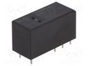 Relay: electromagnetic; DPDT; Ucoil: 12VDC; 8A/250VAC; 8A/24VDC