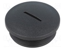 Stopper; M40; IP54; Mat: polyamide; black; Man.series: V-N-FS