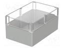 Enclosure: multipurpose; X: 160.3mm; Y: 240.3mm; Z: 120mm; EUROMAS