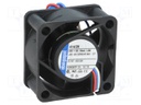 Fan: DC; axial; 40x40x20mm; 13m3/h; 29dBA; slide bearing; 8100rpm