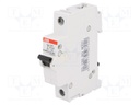 Circuit breaker; 230/400VAC; 4A; Poles: 1; DIN; Charact: K; IP20